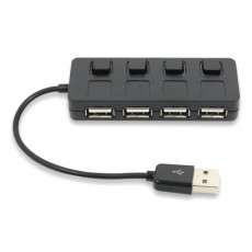 [NEXI] 넥시 NX-USB355 (USB2.0허브/4포트/무전원) [블랙] [NX355]