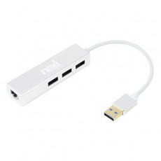 [NEXI] 넥시 NX-UH3P1L (USB허브/3포트) [실버] [NX409-1] ▶ [무전원/USB3.0] ◀